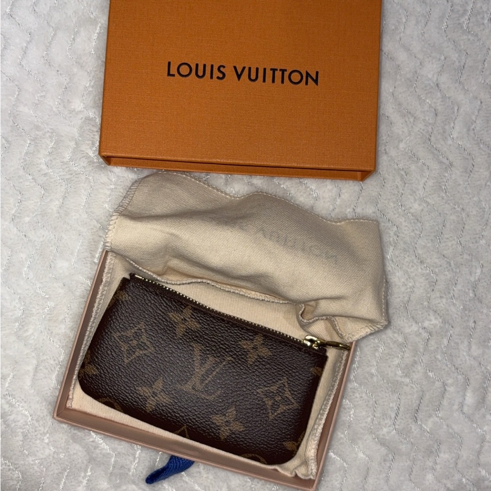 Louis Vuitton Brown Monogram Coin Pouch